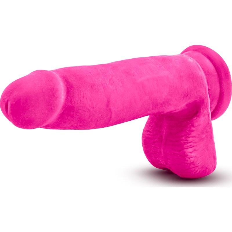 Au Naturel Bold Pleaser 7in Dildo Pink - Naughty by Nature Adult Store