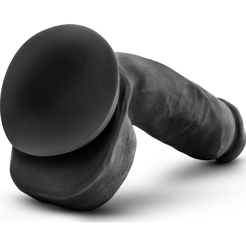 Au Naturel Bold Pound 8.5in Dildo Black - Adult Toys