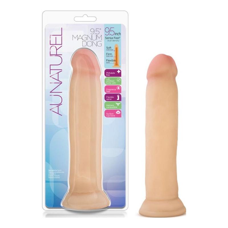 Au Naturel Magnum Dong 9.5in - Naughty by Nature Adult Store