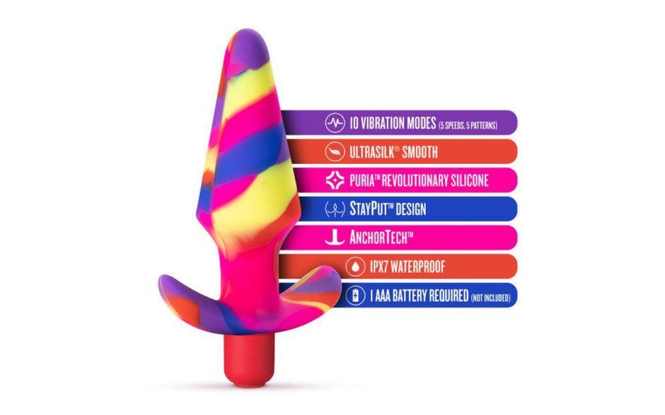 Avant Free Spirit Scarlet Silicone Butt Plug - Naughty by Nature Adult Store