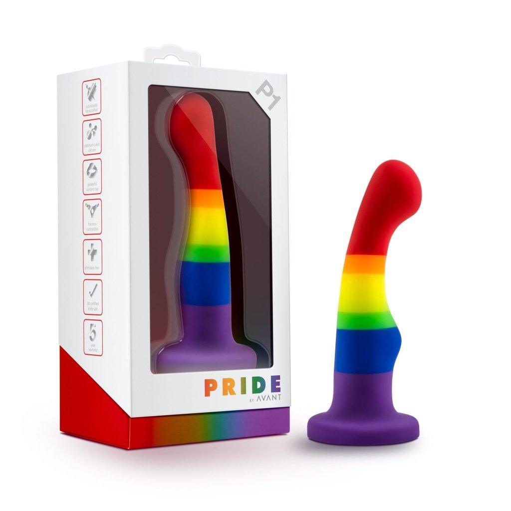 Avant Pride P1 Freedom Silicone Dildo - Naughty by Nature Adult Store