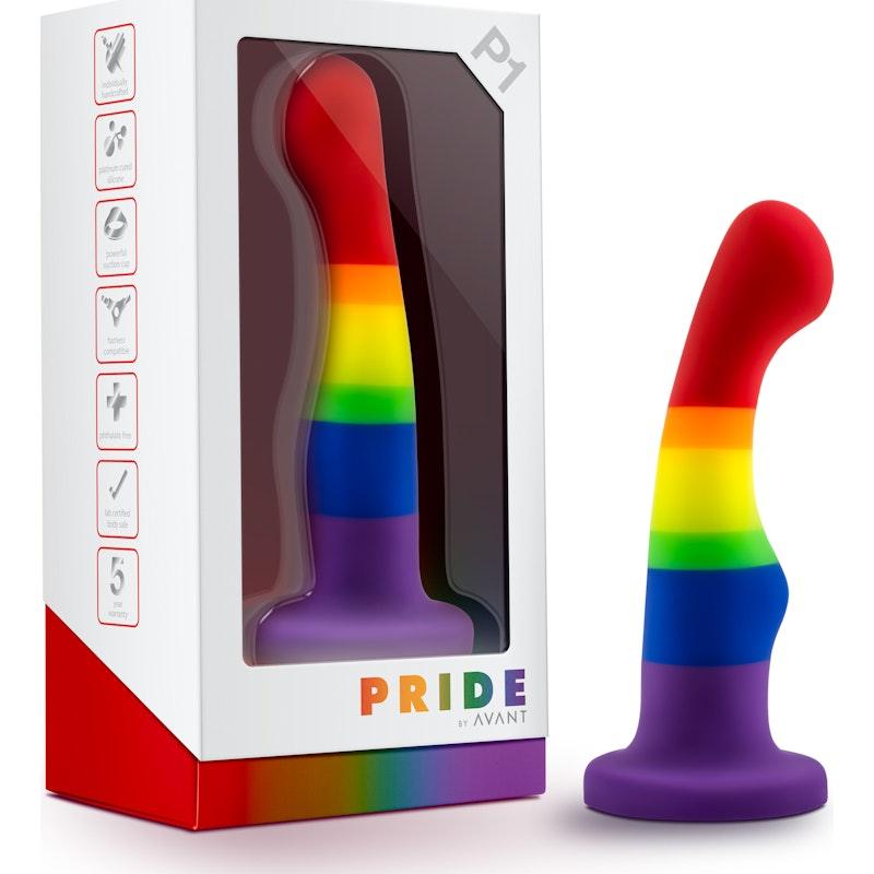 Avant Pride P1 Freedom Silicone Dildo - Naughty by Nature Adult Store