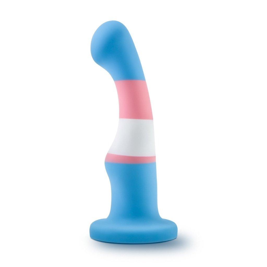 Avant Pride P2 True Blue Silicone Dildo - Naughty by Nature Adult Store