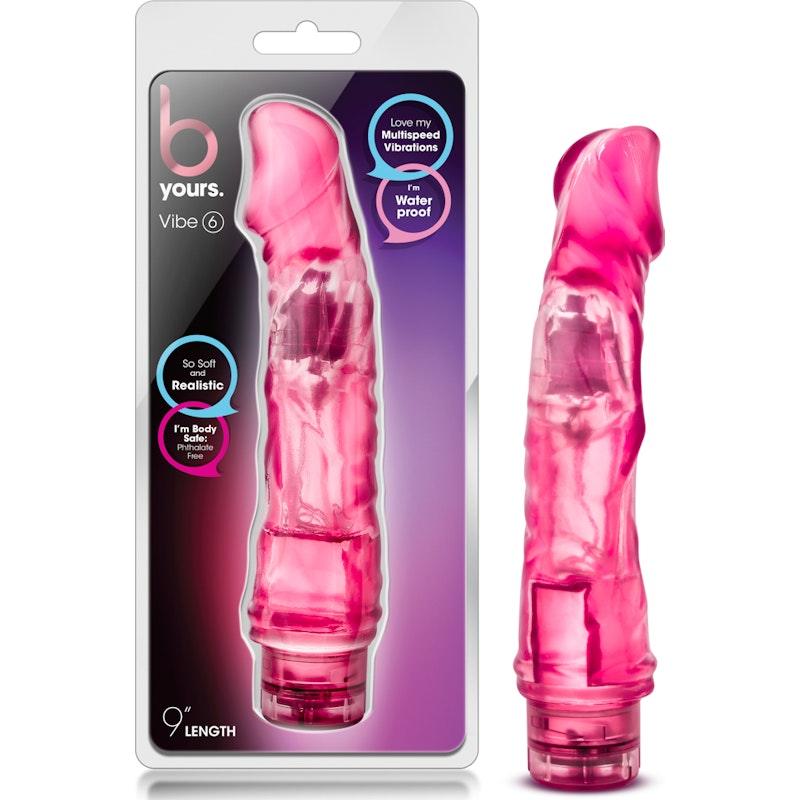 B Yours Vibe 6 Pink - Adult Toys