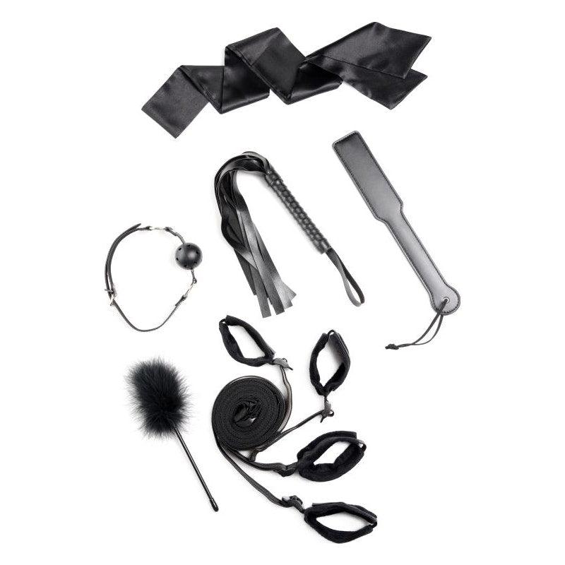Bed Restraint Bondage Kit Black - Naughty by Nature Adult Store
