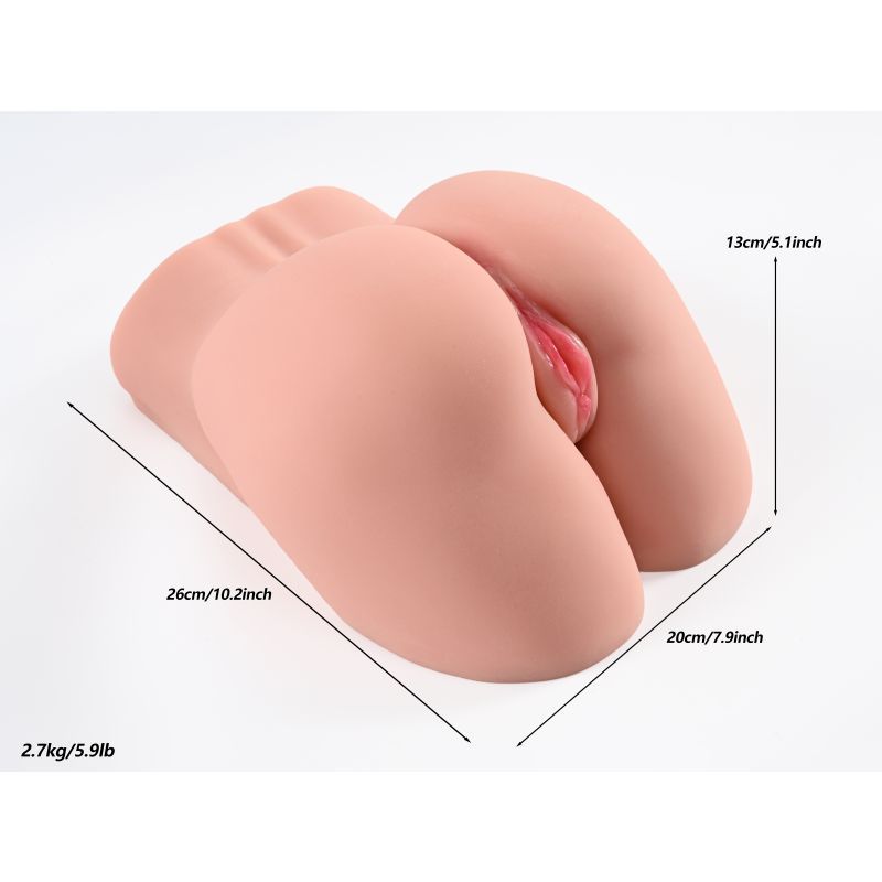 Bella Butt Torso Vaginal Anal Masturbator - Adult Toys