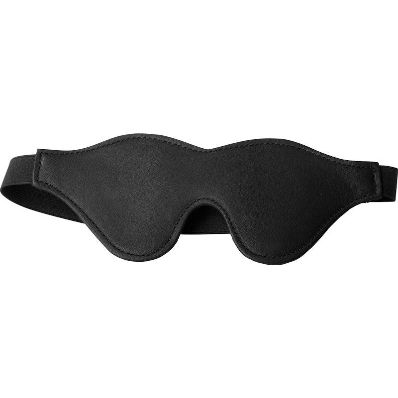 Black Fleece Lined Blindfold - Naughty by Nature Adult Store