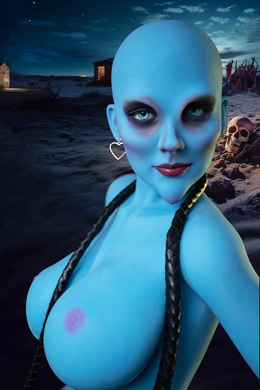 Blue Alien Sex Doll 160cm G #A12 - Naughty by Nature Adult Store