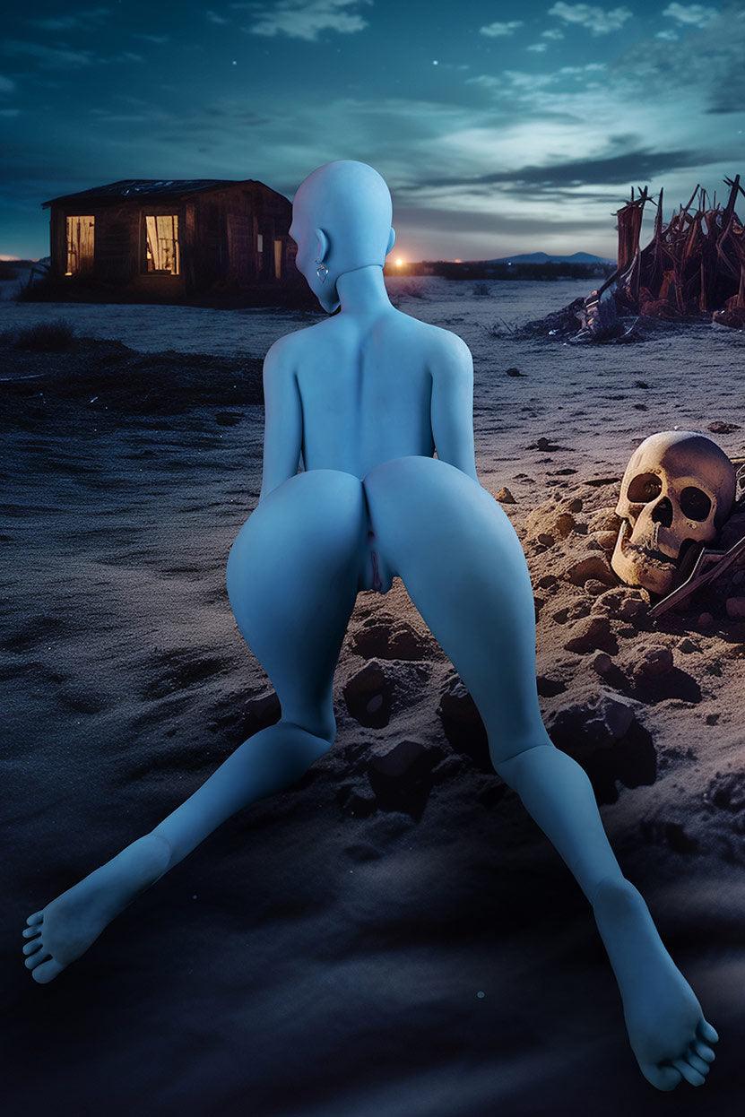 Blue Alien Sex Doll 160cm G #A12 - Naughty by Nature Adult Store