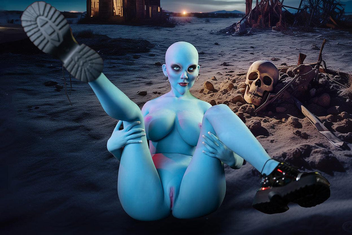 Blue Alien Sex Doll 160cm G A12 - sex doll