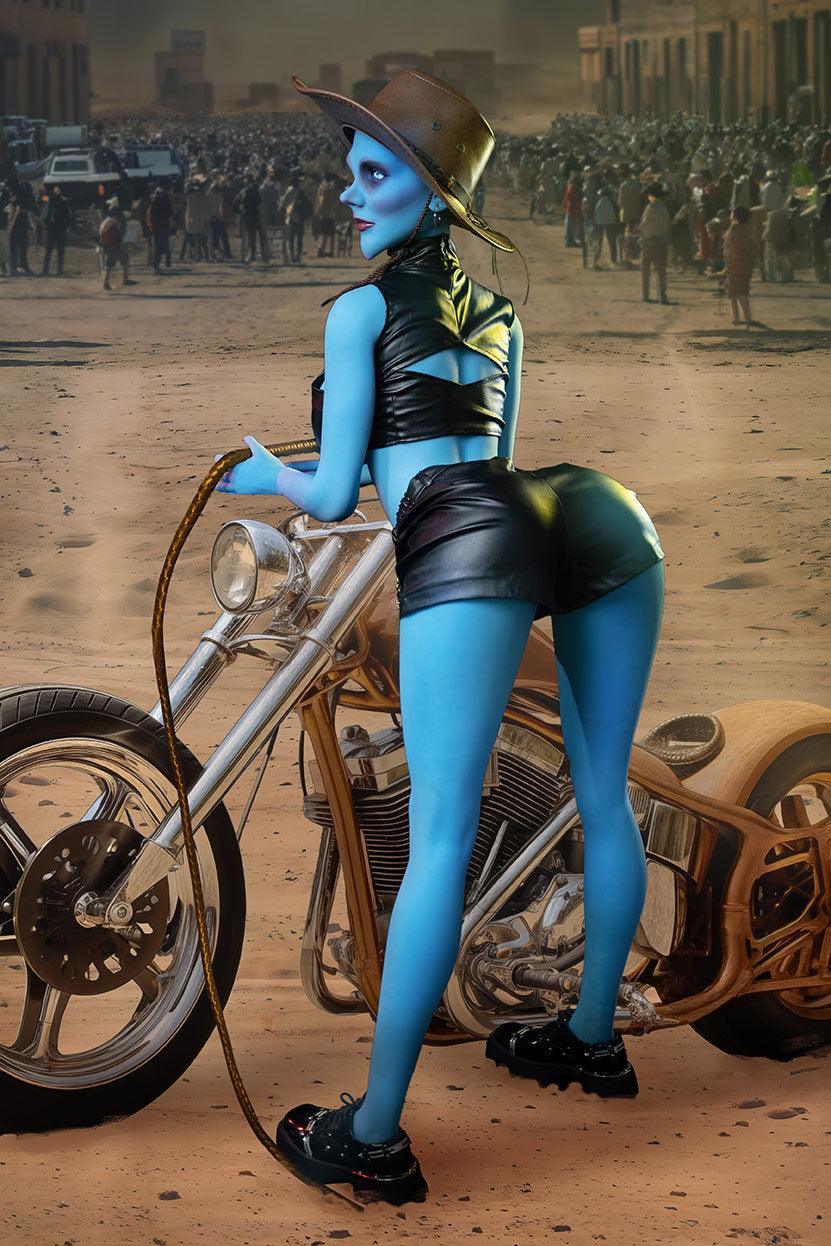 Blue Alien Sex Doll 160cm G A12 - sex doll