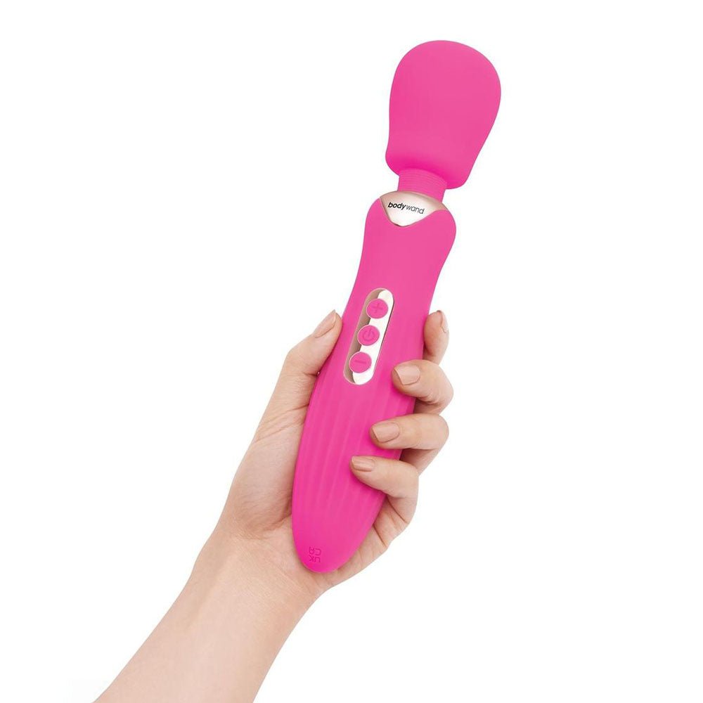 Bodywand Rumble Wand 10 Inch Massage Wand Hot Pink - VIBRATORS