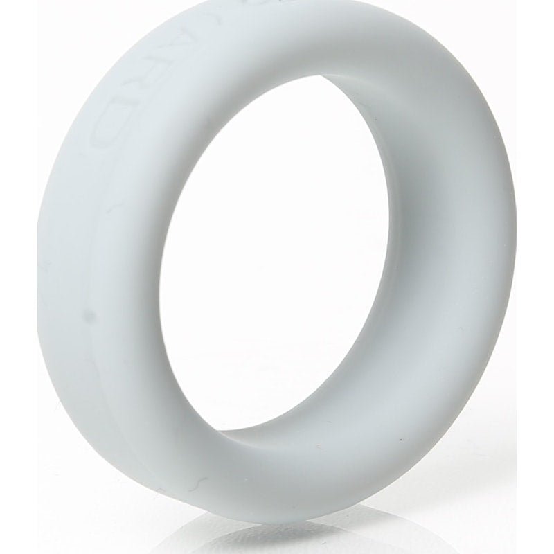 Boneyard Silicone Cock Ring – 30mm Medical Grade Grey Stretcher - Adult Toys