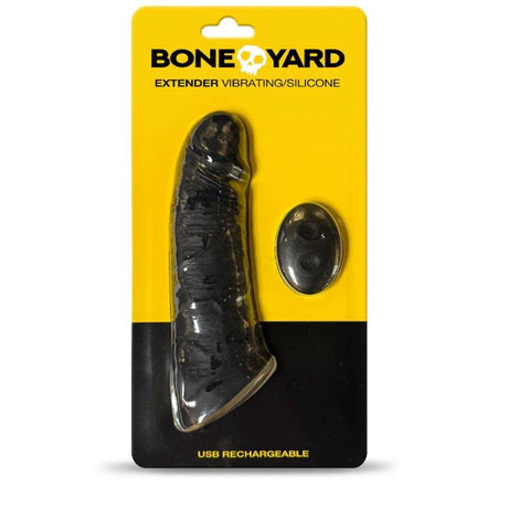 Boneyard Vibrating Silicone Remote Control 9 Mode Extender - Adult Toys - Naughty by Nature Adult Store