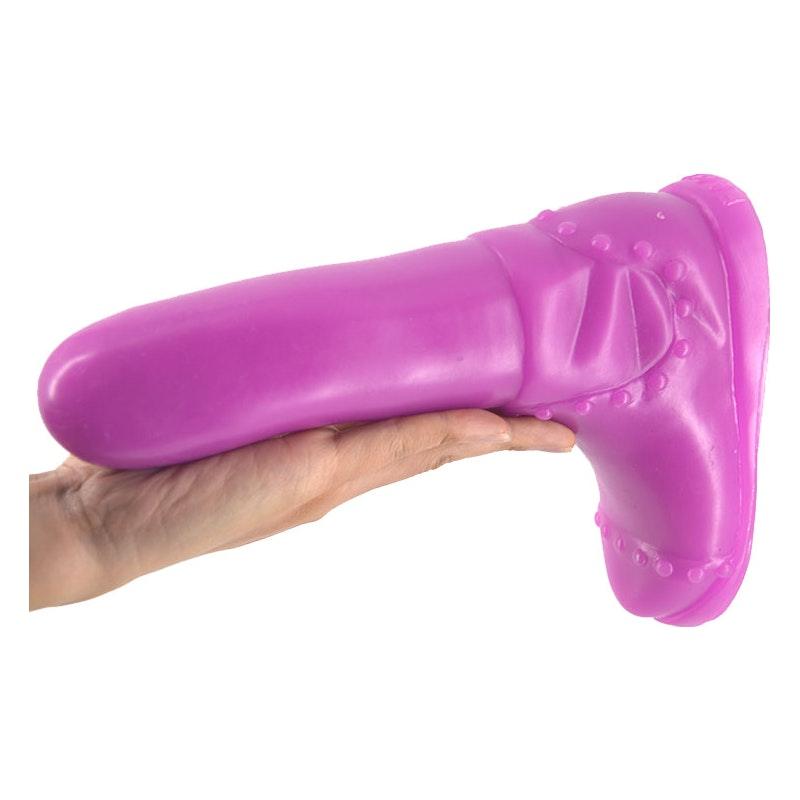 Boot Dildo Purple - Adult Toys