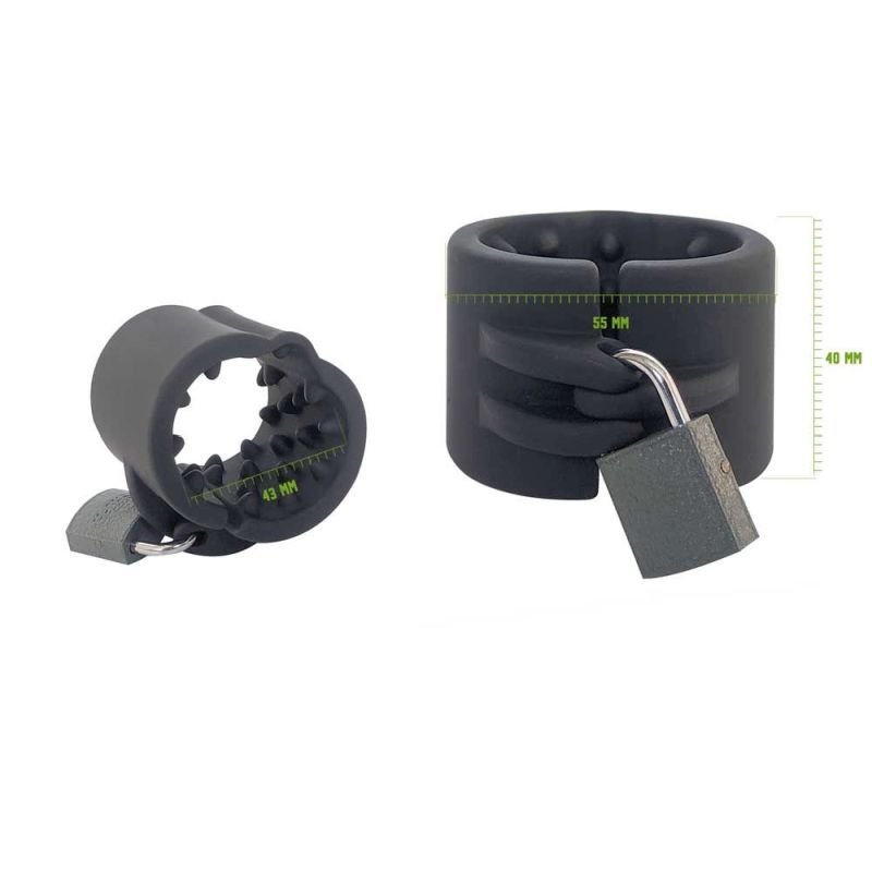 Brutus Cruncher Lockable Spiked Ball Stretcher - Adult Toys