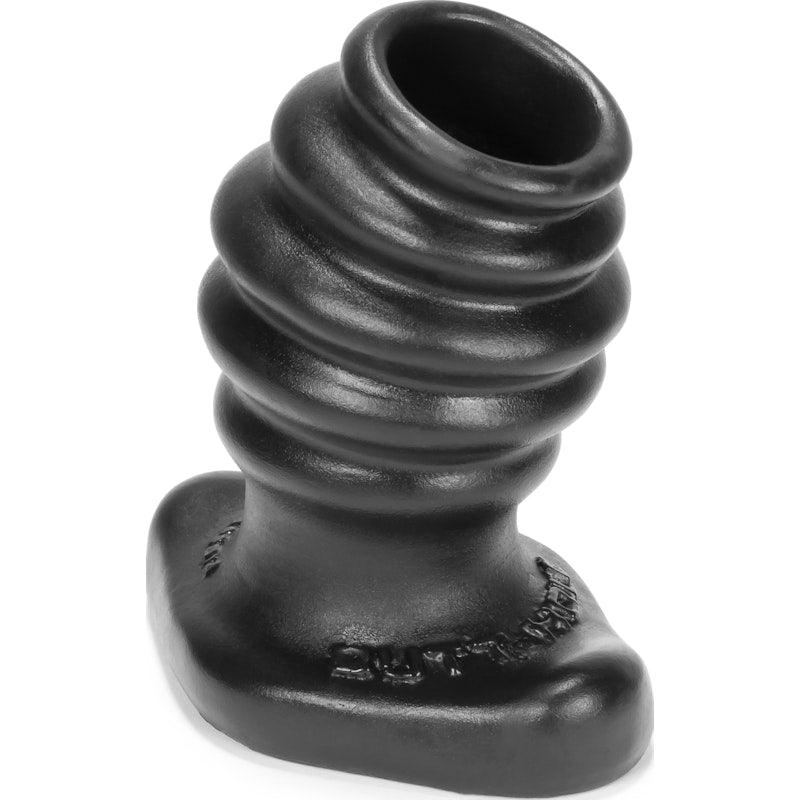 Butthole-2 Hollow Plug Medium Black - Naughty by Nature Adult Store