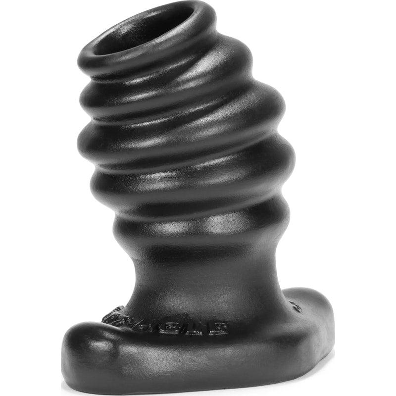 Butthole-2 Hollow Plug Medium Black - Naughty by Nature Adult Store