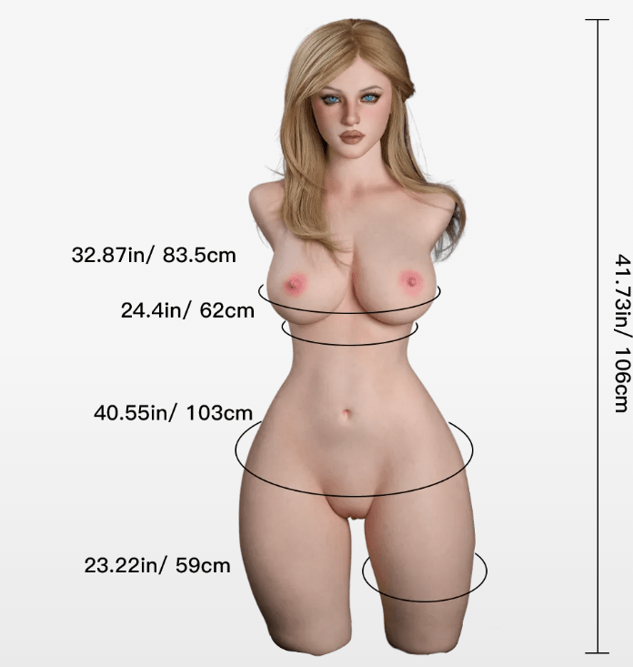 Charlotte: Life Size Blonde Silicone Sex Doll Torso - Sex Doll - Naughty by Nature Adult Store