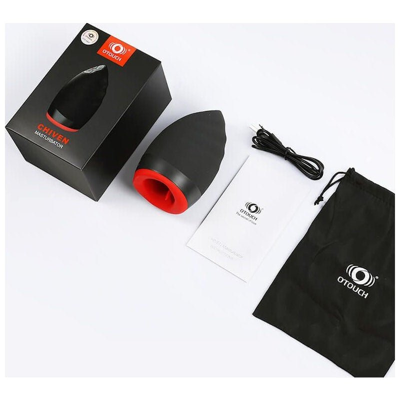 Chiven Oral Sex Heating Masturbator - Adult Toys