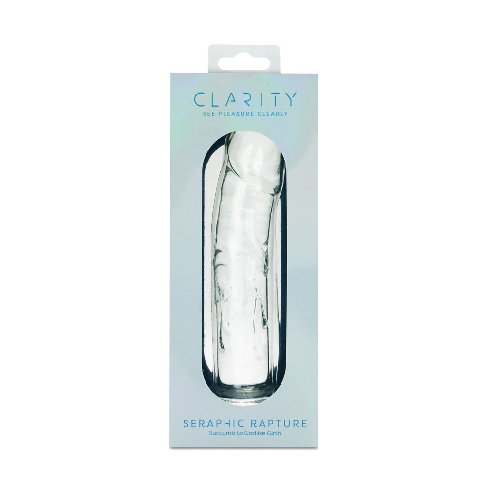 Clarity - Seraphic Rapture 17.8 cm Glass Dildo - GLASS TOYS