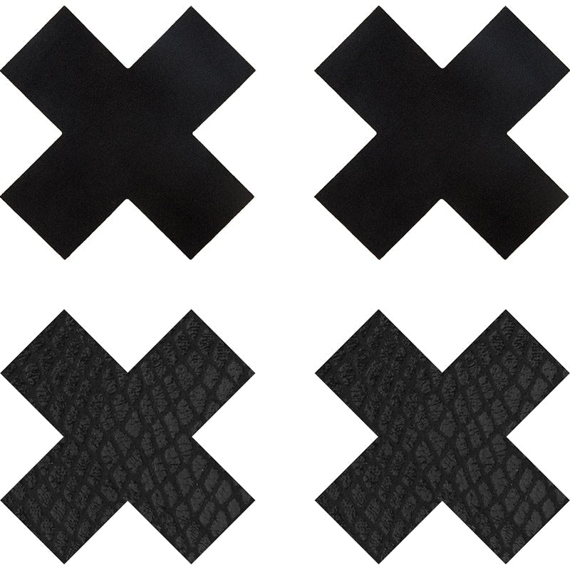 Classic Black X Pasties - Lingerie