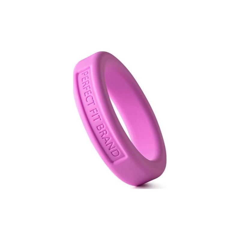 Classic Silicone Medium Stretch Penis Ring 36mm Pink - Adult Toys