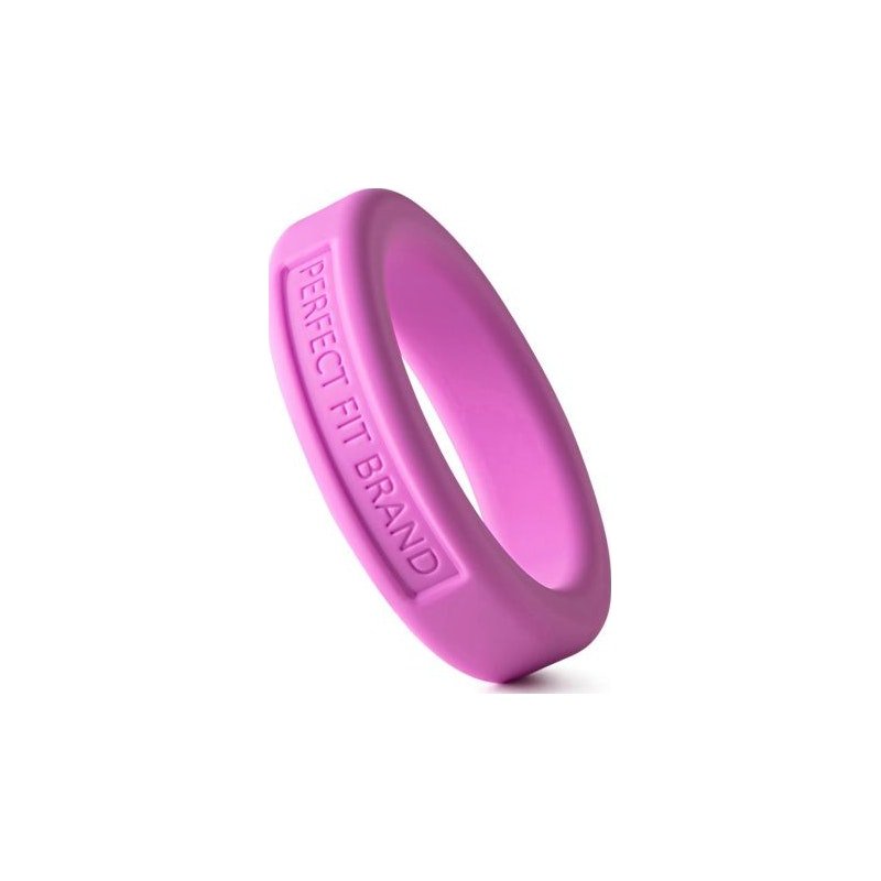 Classic Silicone Medium Stretch Penis Ring 36mm Pink - Adult Toys