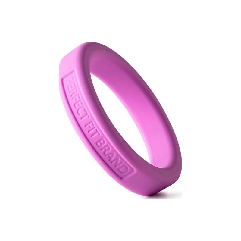 Classic Silicone Medium Stretch Penis Ring 44mm Pink - Adult Toys