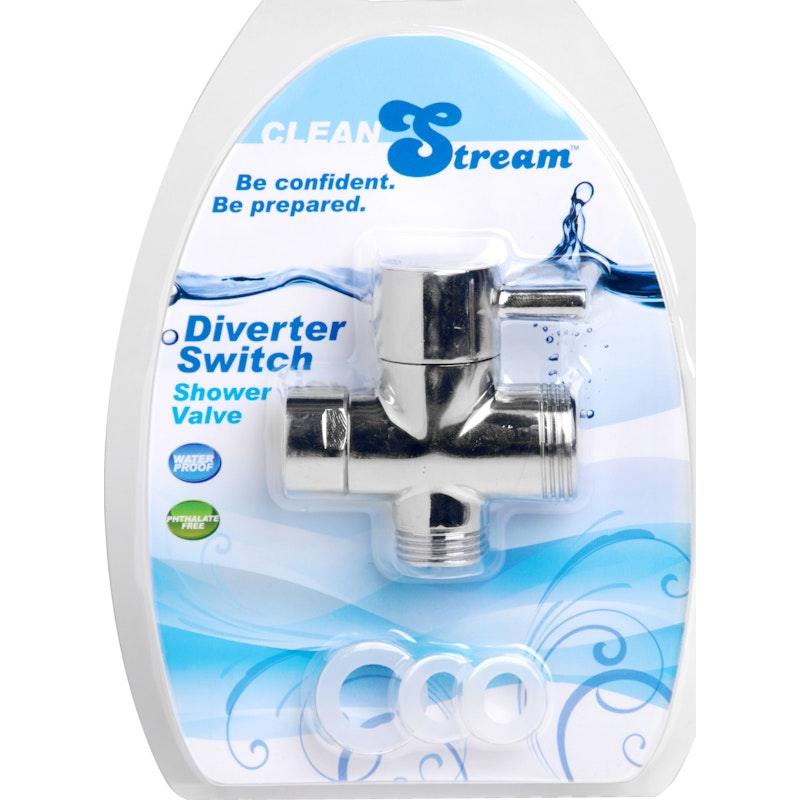 Cleanstream Diverter Switch Shower Valve - Adult Toys