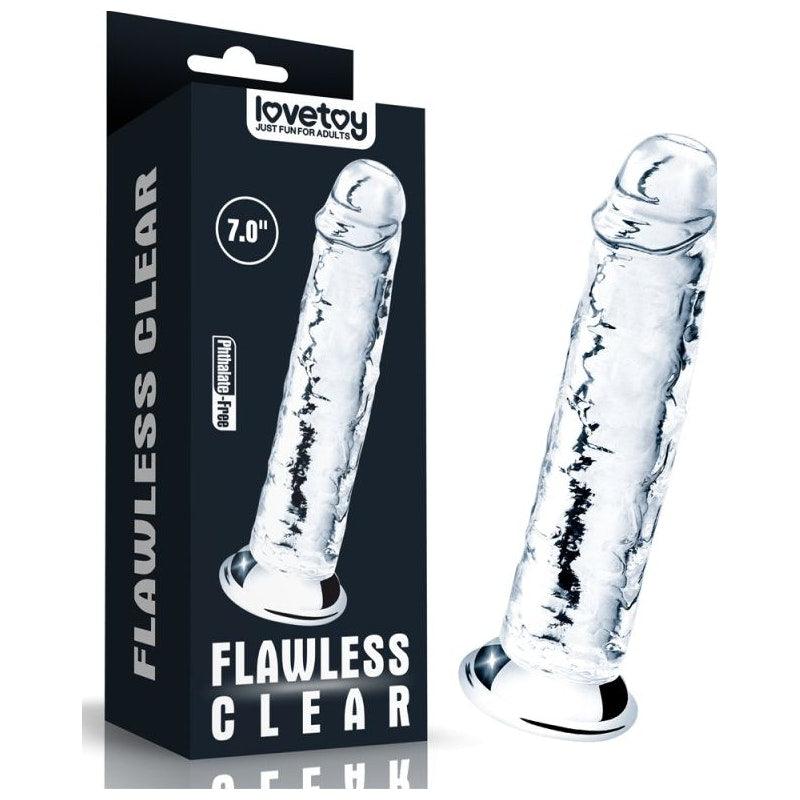 Clear Dildo 7in - Adult Toys