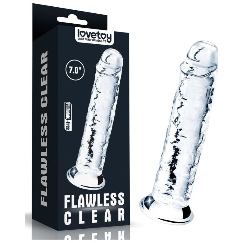 Clear Dildo 7in - Adult Toys