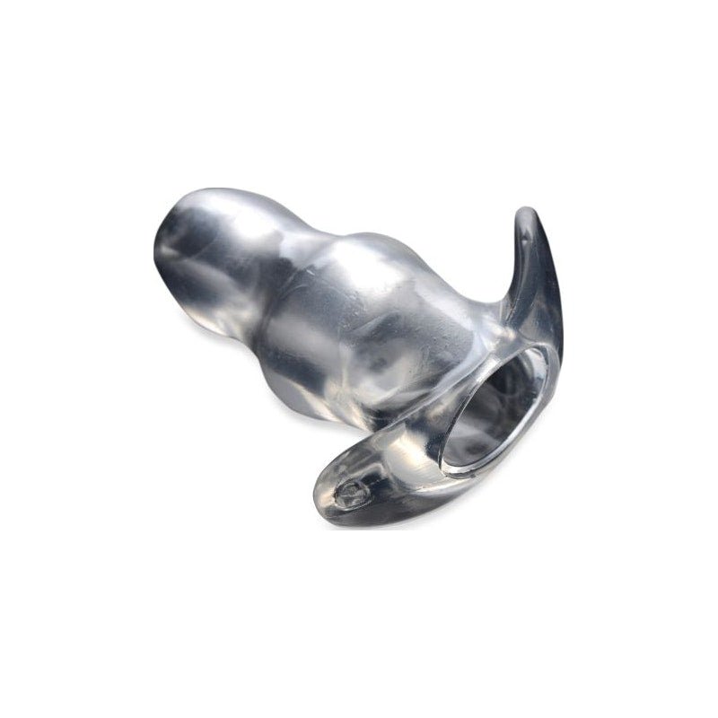 Clear View Hollow Anal Plug Small - Adult Toys