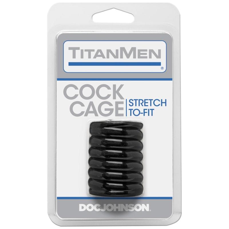 Cock Cage Black - Adult Toys
