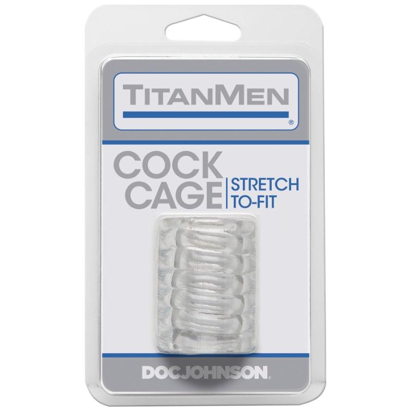 Cock Cage Clear - Adult Toys