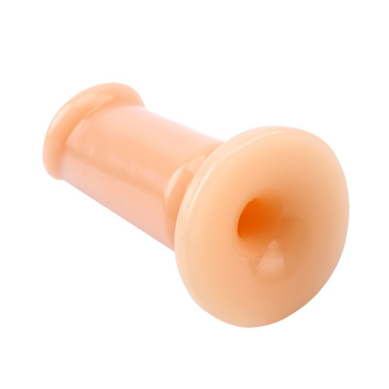 Large Flesh 6.5in Cock Plug - Pleasure Plug for Enhanced Sensation - Adult Toys - Naughty by Nature Adult Store