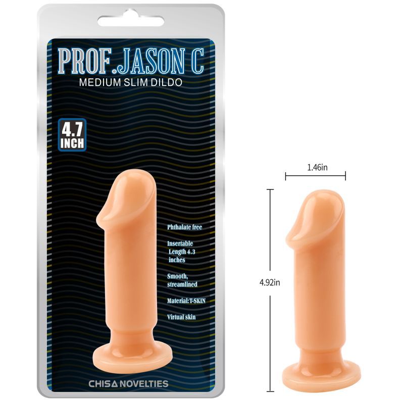 Flesh Medium 4.7in Cock Plug - Ultimate Pleasure Enhancer - Adult Toys - Naughty by Nature Adult Store