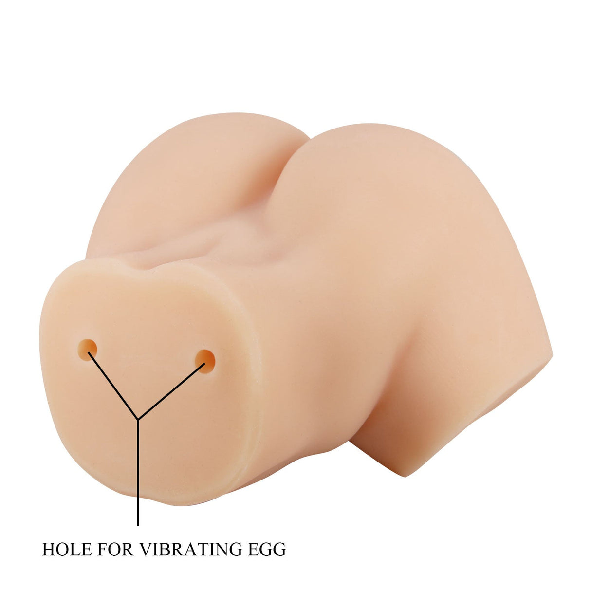 Crazy Bull Hailey Vibrating Doggy Torso - Dual Entry TPR Masturbator - MASTURBATORS
