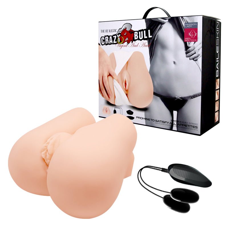 CRAZY BULL Vibrating Missionary Torso - MASTURBATORS