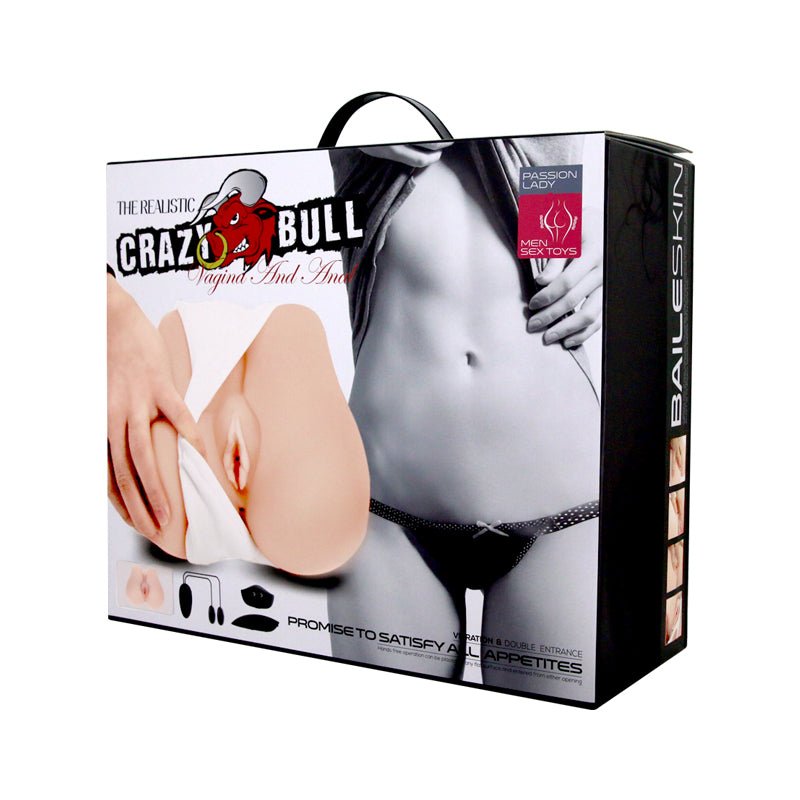 CRAZY BULL Vibrating Missionary Torso - MASTURBATORS