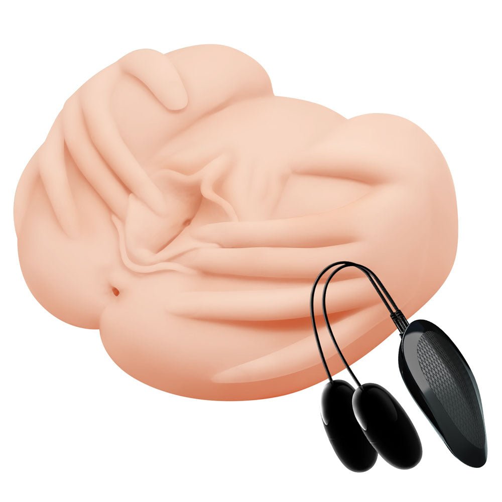 Crazy Bull Vibrating Spread Torso β Realistic TPR Male Masturbator - MASTURBATORS