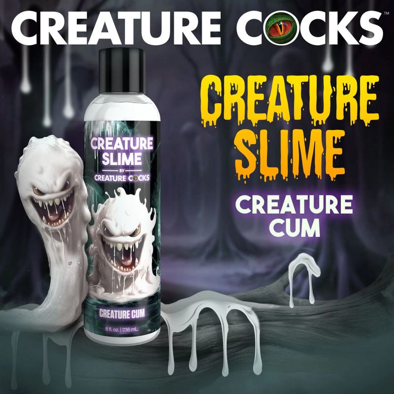 Creature Slime Creature Cum Unscented Jizz Lubricant 8oz - Lotions & Potions - Naughty by Nature Adult Store