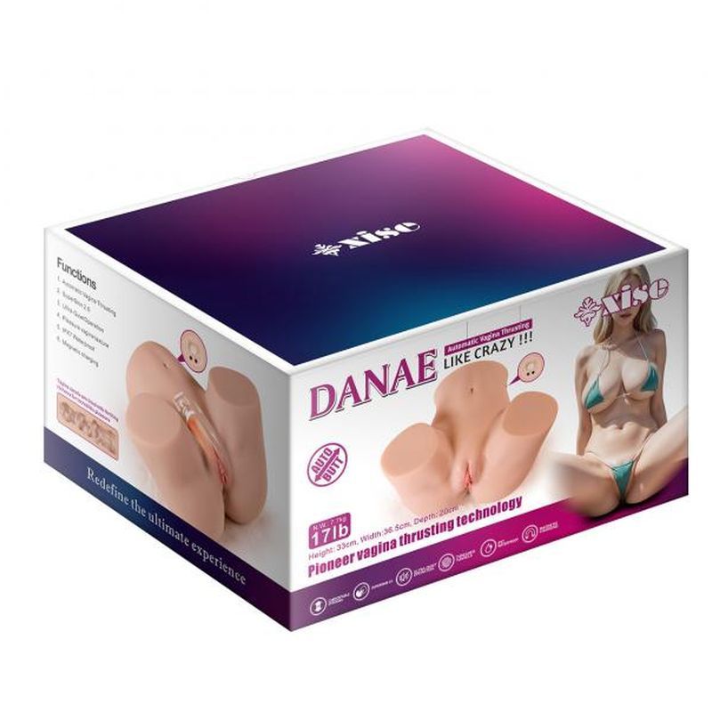 Danae 7.7kg USB Auto Thrusting Pussy and Ass - Adult Toys