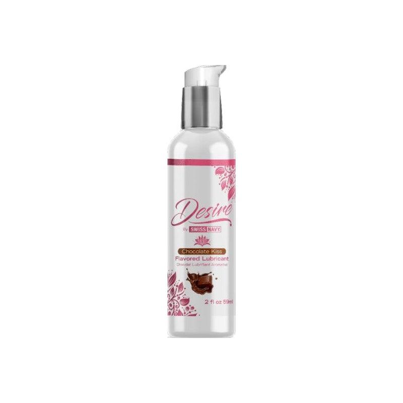 Desire Chocolate Kiss Flavoured Lubricant 2oz/59ml - Lotions & Potions