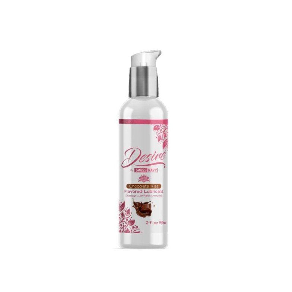 Desire Chocolate Kiss Flavoured Lubricant 2oz/59ml - Naughty by Nature Adult Store