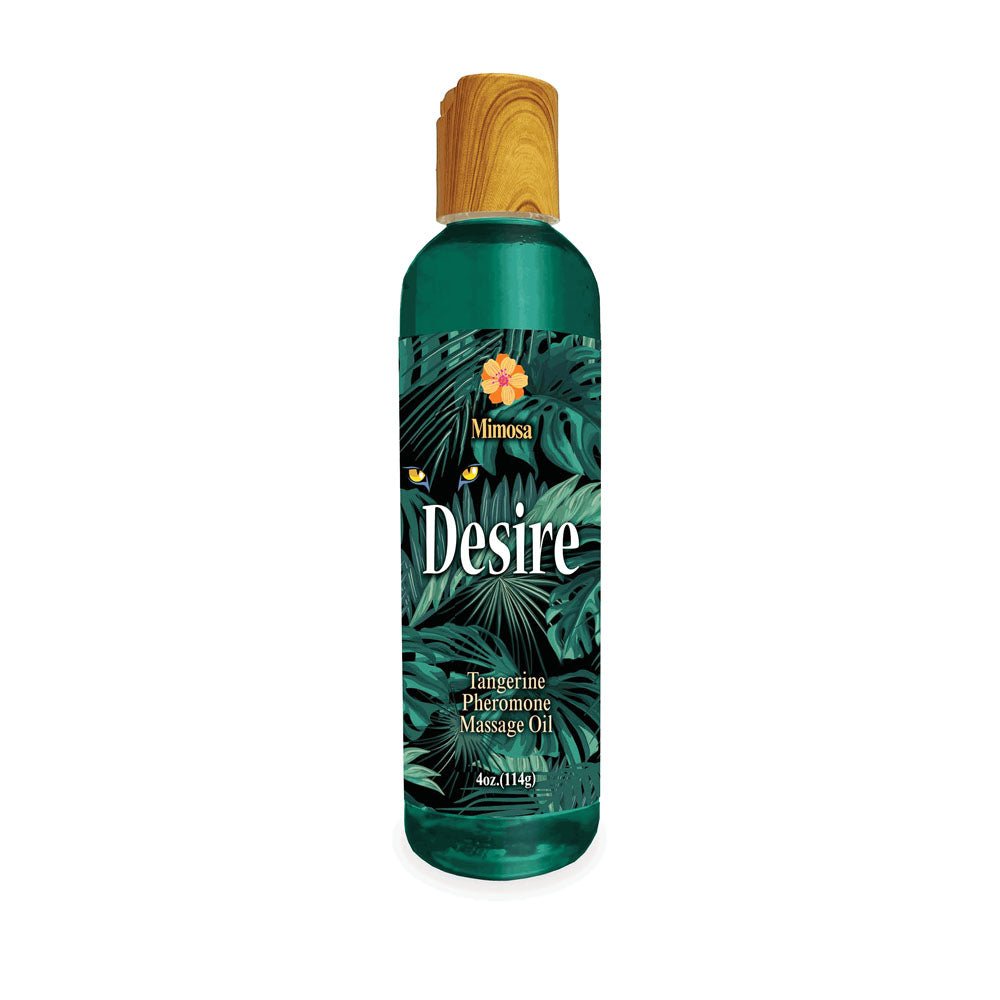 Desire Pheromone Massage Oil - Tangerine Scented - LOTIONS & LUBES
