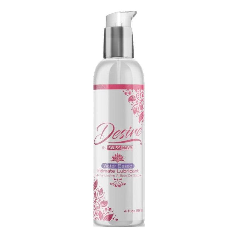 Desire Water Based Intimate Lubricant 4oz/118ml - Lotions & Potions
