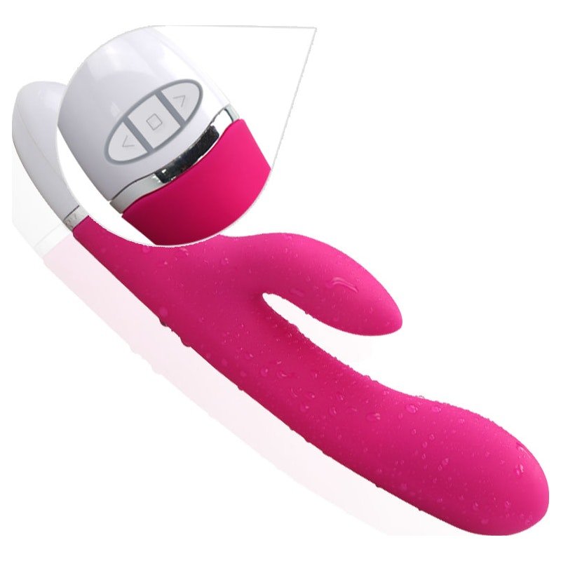 Dreamer 7 Mode Silicone Rechargeable Rabbit Vibrator Pink - Adult Toys