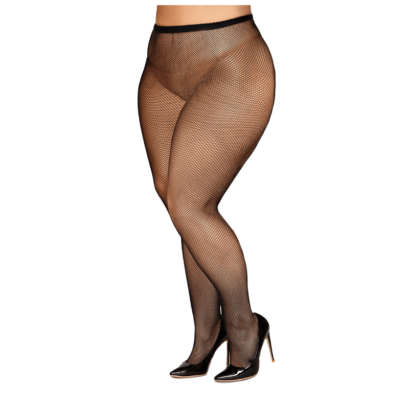 Dreamgirl Teddy Body Stocking Burgundy - Lingerie