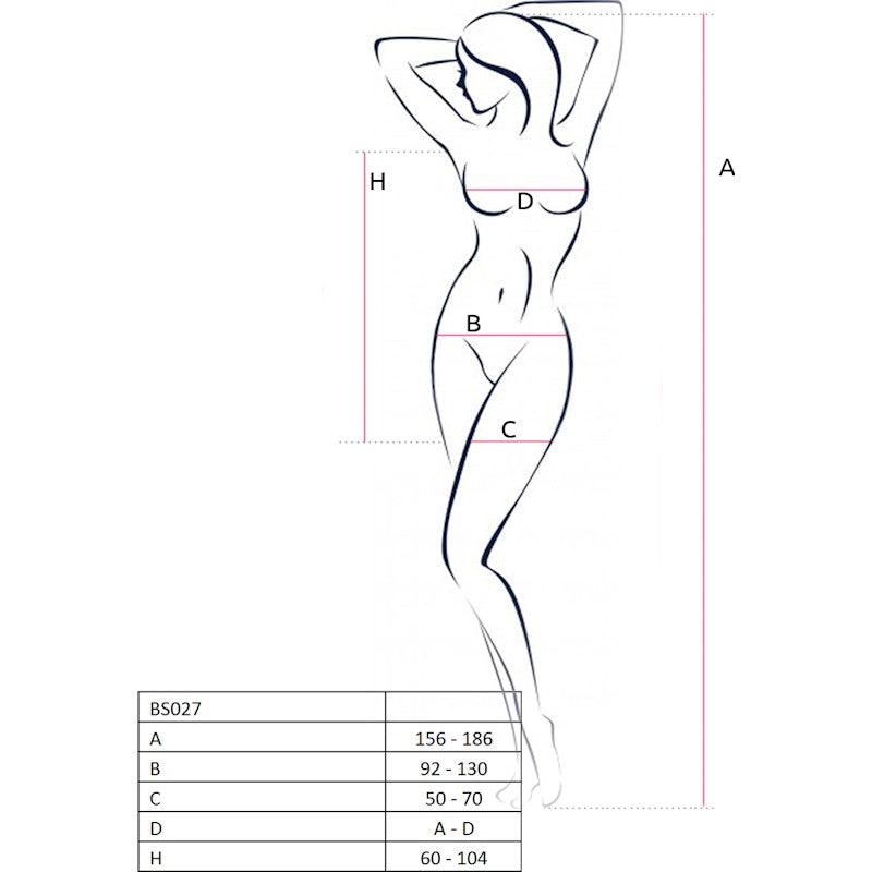 Dress Translucent With Open Sides BLK - Lingerie